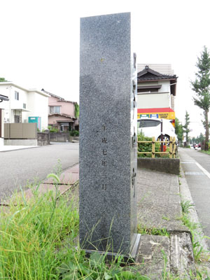 裏面（設置年月）