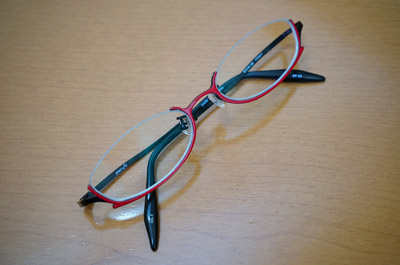 アンダーリムに憧れて（外出用）①